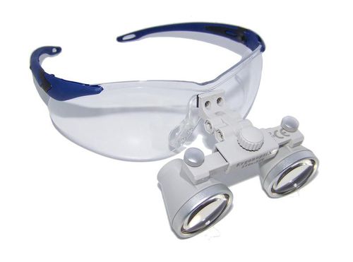 Occhiali binoculari con montatura - Comfort Galilean - ErgonoptiX Alon Sabsay - con sistema ribaltabile / con lampada frontale