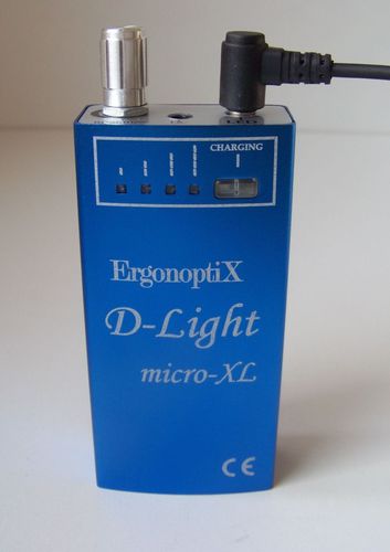 Batteria lampada frontale chirurgica - D-Light micro-XL - ErgonoptiX Alon Sabsay - portatile