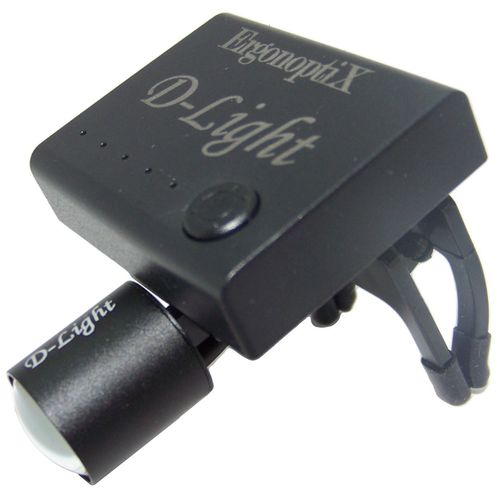 Lampada frontale odontoiatrica - D-Light Wireless micro - ErgonoptiX Alon Sabsay - LED / con batteria ricaricabile / per lenti binoculari