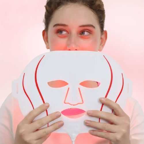 Maschera per fototerapia per adulti - MK-66-RGB - Light Tree Ventures - non invasiva / in silicone / regolabile