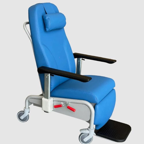 Poltrona per struttura sanitaria - ELEGANZA-3 - Social Mobel S.L. - con rotelle / convertibile