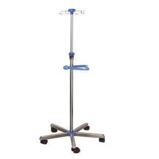 Asta portaflebo con rotelle - YK-S048 - Topmost Medical Technology Co.,Ltd - 4 ganci / ad altezza regolabile
