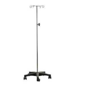 Asta portaflebo con rotelle - YK-S046 - Topmost Medical Technology Co.,Ltd - 4 ganci / telescopica / ad altezza regolabile