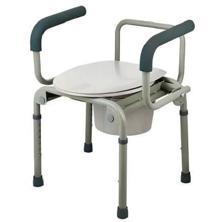 Sedia da toilette per persone a mobilità ridotta - YK-7205 - Topmost Medical Technology Co.,Ltd - ad altezza regolabile