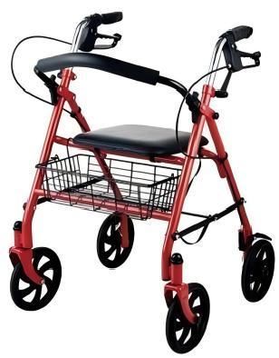 Deambulatore rollator a 4 ruote - YK-6211 - Topmost Medical Technology Co.,Ltd - telaio in acciaio / ad altezza regolabile
