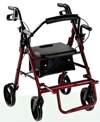 Deambulatore rollator a 4 ruote - YK-6210 - Topmost Medical Technology Co.,Ltd - telaio in alluminio