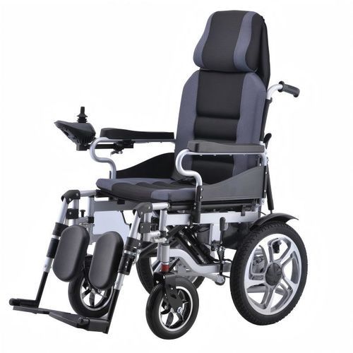 Sedia a rotelle elettrica - YK-5013 - Topmost Medical Technology Co.,Ltd - bariatrica / da esterno / pieghevole