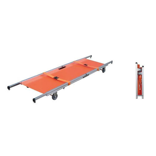 Barella da esame - YK-TS029 - Topmost Medical Technology Co.,Ltd - di emergenza / con schienale regolabile / ripieghevole