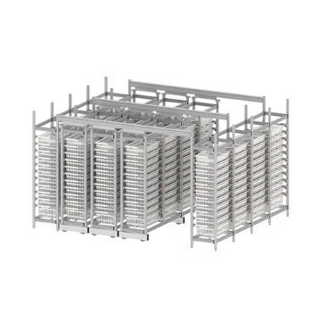 Scaffalatura modulare - Viviam Med - per cestelli / per contenitori