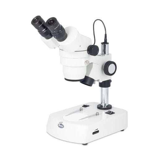 Stereomicroscopio ottico - SMZ-140-N2LED - Motic Europe - da laboratorio / da ricerca / dritto