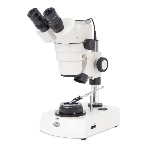 Stereomicroscopio ottico - SMZ-143-DF - Motic Europe - da laboratorio / da ricerca / dritto