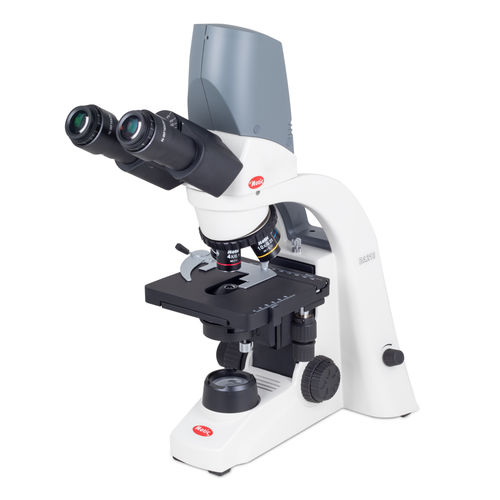 Microscopio digitale - BA210 LED Digital - Motic Europe - da laboratorio / dritto / trinoculare