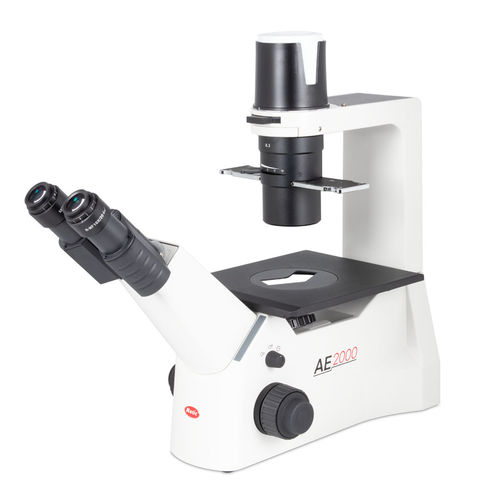 Microscopio ottico - AE2000 - Motic Europe - da laboratorio / per ispezione / invertito