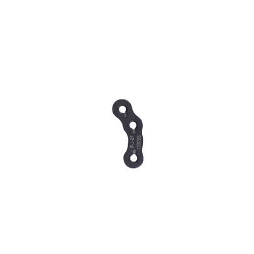 Placca ossea di compressione a uso veterinario per tibia - 7S-L-L - Biosurgex - bloccata