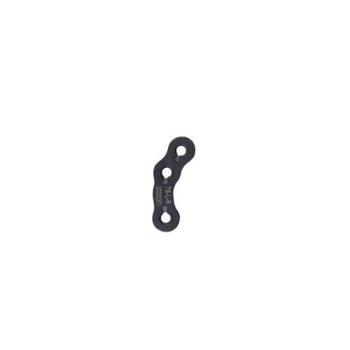 Placca ossea di compressione a uso veterinario per tibia - 7S-L-R - Biosurgex - bloccata