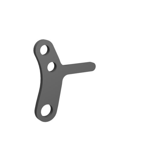 Placca ossea di compressione a uso veterinario per tibia - 4M-T - Biosurgex