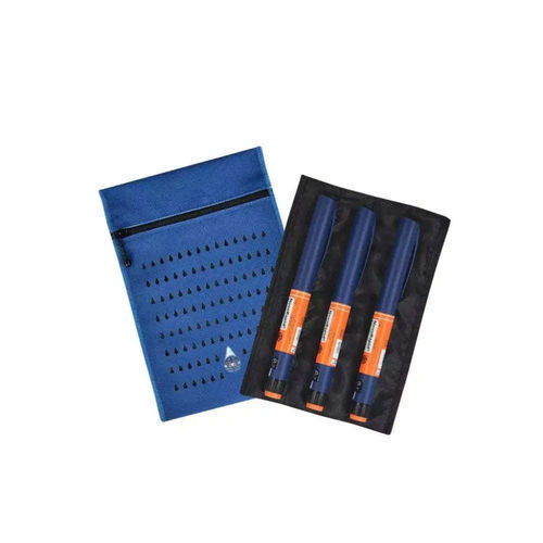 Borsa medica penna per insulina - Dia-Cool UB-DC03SC series - SARL Kaio-Dia - in poliestere / isotermica / refrigeratore