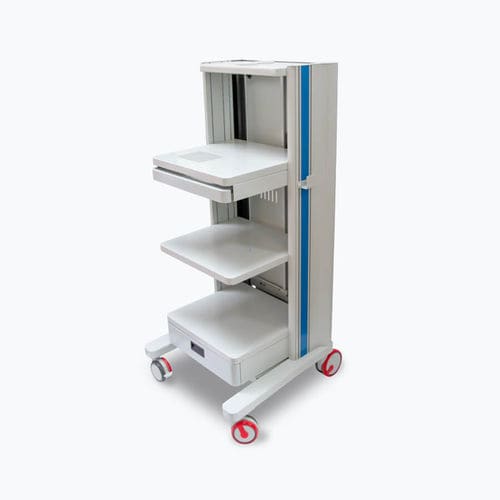Carrello medico - CPR44 - Mobi-endos - per chirurgia / per sala operatoria / per endoscopio