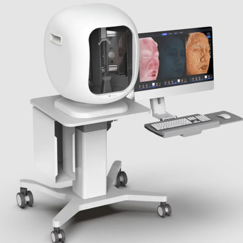 Sistema di imaging 3D del viso - VISION X - SASU Skin Equipement - livello di melanina / pigmentazione cutanea / salute della pelle