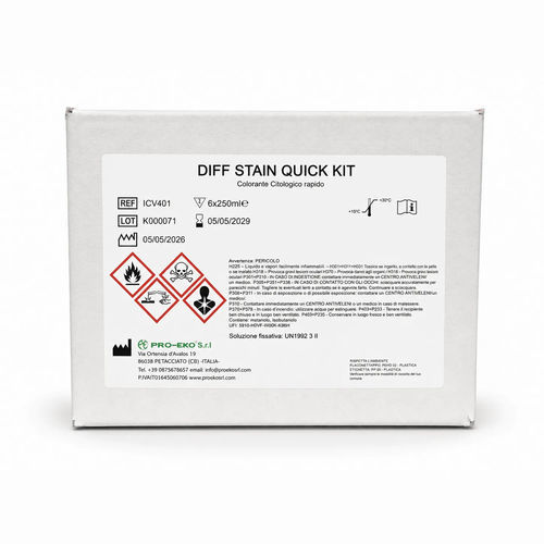 Reagente colorante - Pro-Eko Srl - soluzione colorante / colorante / in soluzione