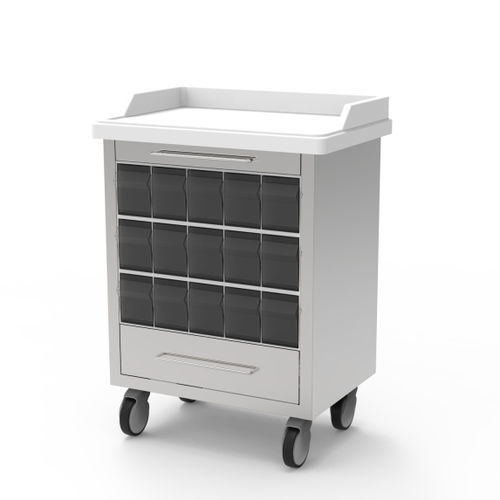 Carrello medico - AVIOR GMBH - per materiale sterile / per farmaci / di distribuzione di farmaci