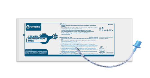 Tubo endotracheale orale - Cruzine Healthcare - confezione da 25 pezzi / monouso / non cuffiato