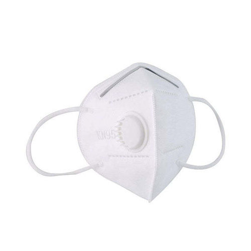 Maschera respiratoria N95 - Cruzine Healthcare - in poliestere / senza lattice / con valvola di espirazione