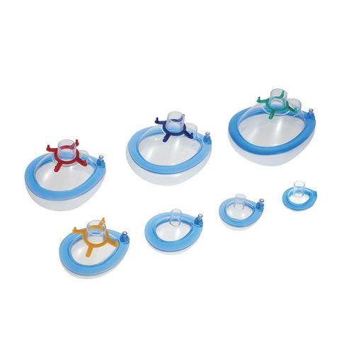 Maschera per anestesia monouso - AirICU. Inc - con valvola / trasparente