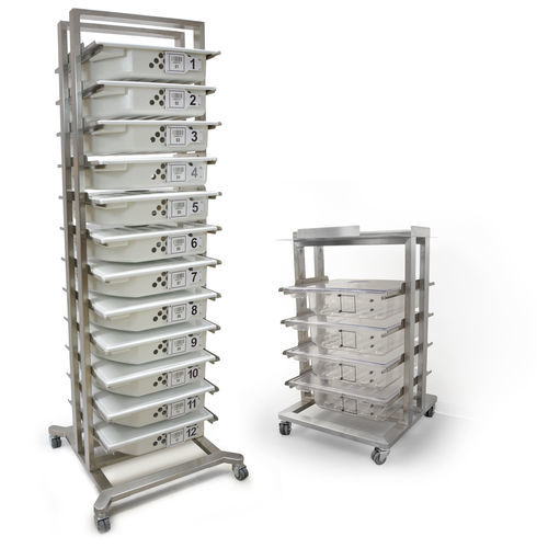 Rack per endoscopio - LINEA RACK™ - Medical Devices Group Srl - di stoccaggio / mobile / con rotelle
