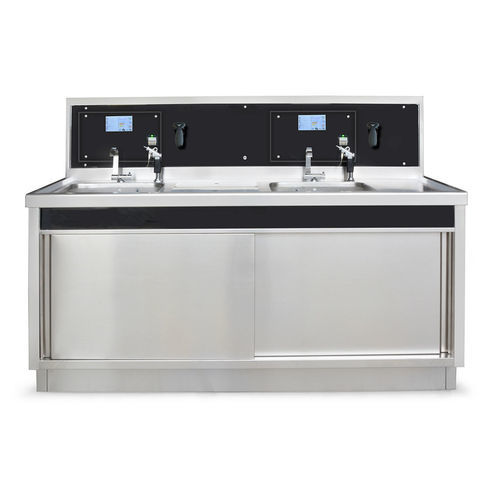 Stazione di prelavaggio per il ricondizionamento di endoscopi - LV-222™ - Medical Devices Group Srl - per endoscopio / opzioni / in acciaio inossidabile