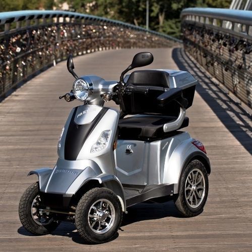 Scooter per disabili elettrico - FASTER - Electroride Sp. z o.o. - a 4 ruote / con bauletto