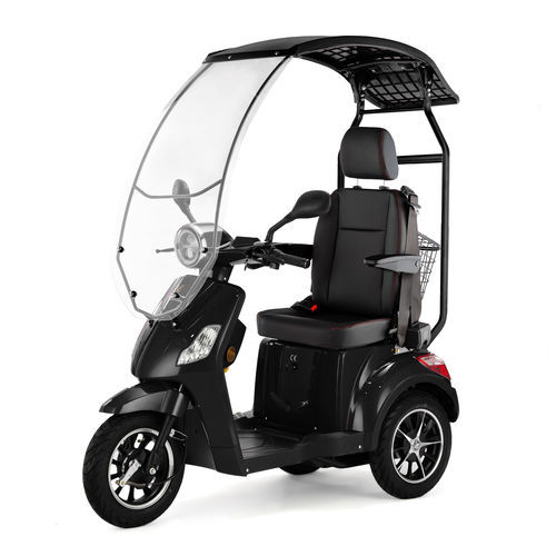 Scooter per disabili elettrico - DRAR-CAP-LI-BLA - Veleco - a 3 ruote / con cestello / con cabina