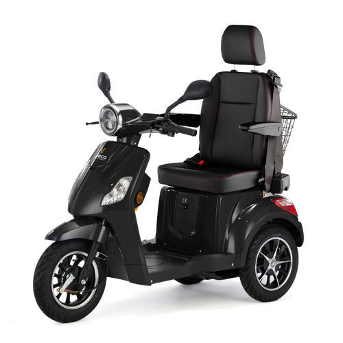 Scooter per disabili elettrico - DRA-CAP-LI-BLA - Veleco - a 3 ruote / con cestello