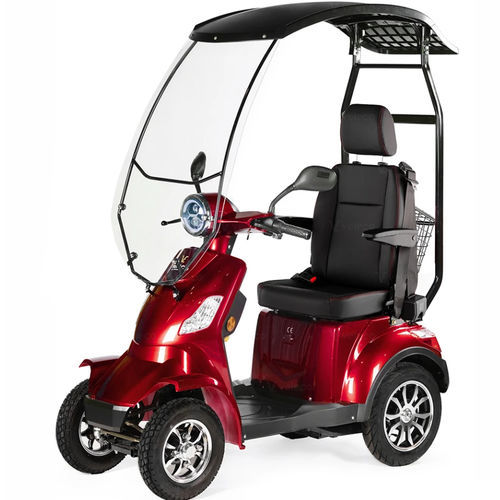 Scooter per disabili elettrico - FASR-CAP-LI-RED - Veleco - a 4 ruote / con cestello / con cabina