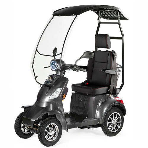Scooter per disabili elettrico - FASR-CAP-LI-GRA - Veleco - a 4 ruote / con cestello / con cabina