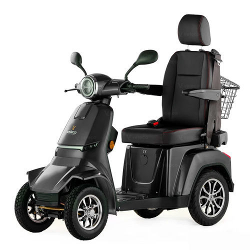 Scooter per disabili elettrico - GRA-CAP-LI-BLA - Veleco - a 4 ruote / con cestello