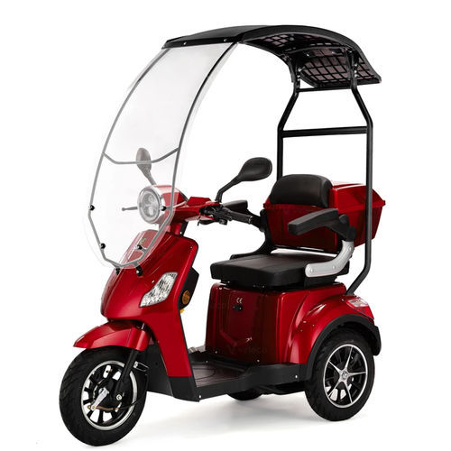 Scooter per disabili elettrico - DRA-CAN-LI-RED - Veleco - a 3 ruote / con cabina
