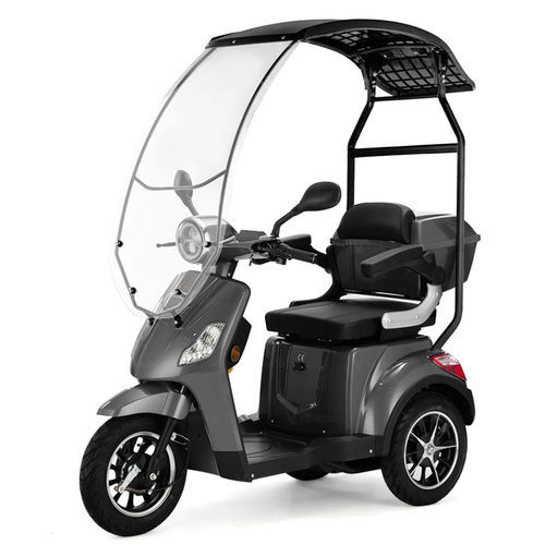 Scooter per disabili elettrico - DRA-CAN-LI-GRA - Veleco - a 3 ruote / con cabina