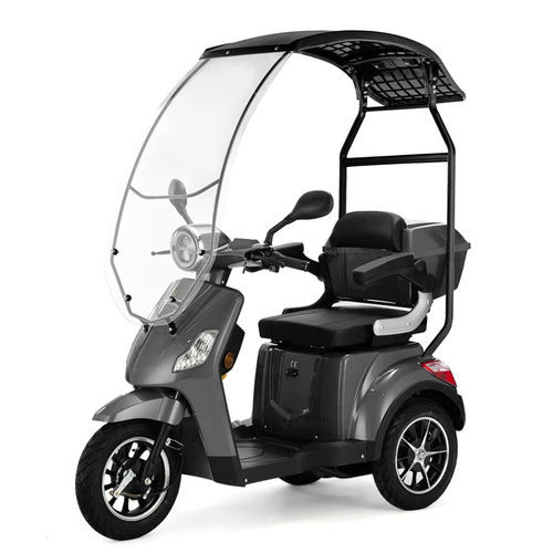 Scooter per disabili elettrico - DRA-CAN-GRA - Veleco - a 3 ruote / con cabina
