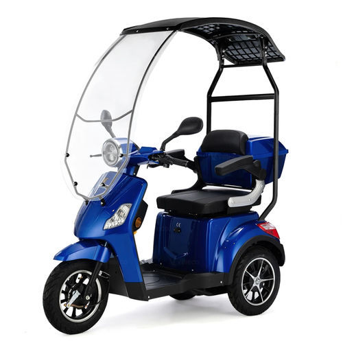 Scooter per disabili elettrico - DRA-CAN-BLU - Veleco - a 3 ruote / con cabina