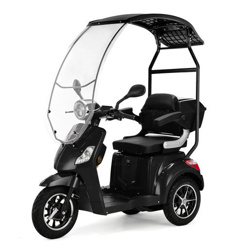 Scooter per disabili elettrico - DRA-CAN-BLA - Veleco - a 3 ruote / con cabina