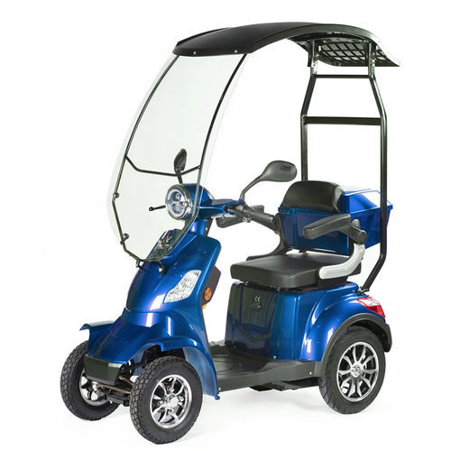 Scooter per disabili elettrico - FAS-CAN-BLU - Veleco - a 4 ruote / con cabina
