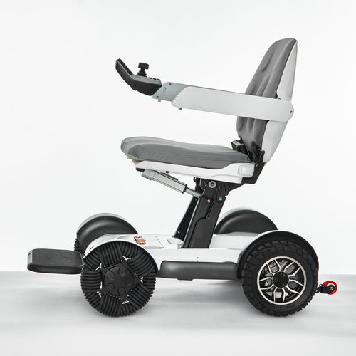 Sedia a rotelle elettrica - Robooter X40 Smart - Evenice - da esterno / da interno / pieghevole