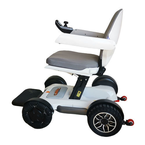 Sedia a rotelle elettrica - Robooter X40 - Evenice - da esterno / da interno / pieghevole