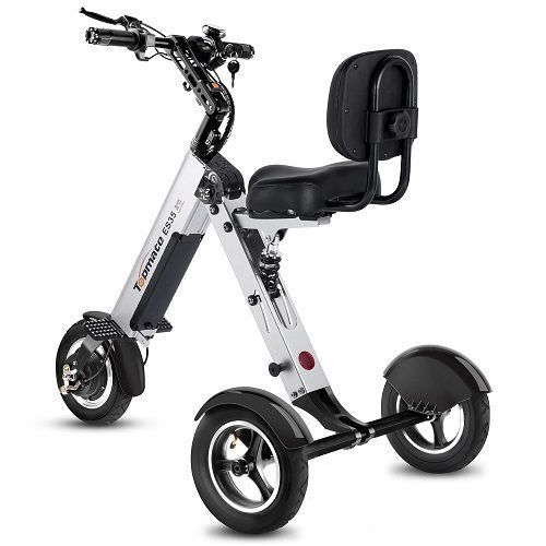 Scooter per disabili elettrico - ES35P - Topmate - a 3 ruote / pieghevole