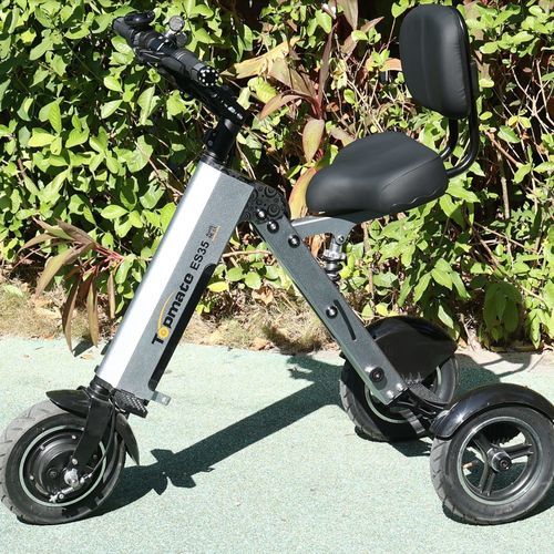 Scooter per disabili elettrico - ES35P-9 - Topmate - a 3 ruote / pieghevole