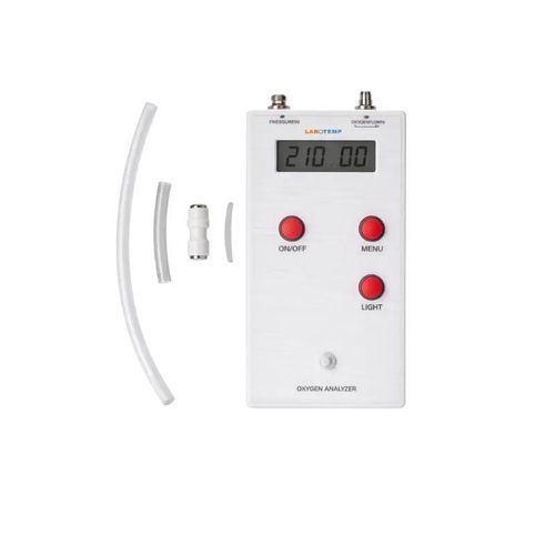 Analizzatore di pressione - LOA-02 - Labotemp Systems - O2 / portata / da laboratorio