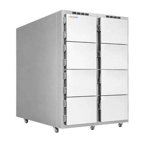 Cella mortuaria frigorifera 8 salme - MOR-13 - Labotemp Systems - a carico frontale / con rotelle / mobile