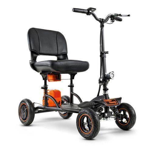 Scooter per disabili elettrico - Explorer - SuperHandy - a 4 ruote / pieghevole / con bauletto