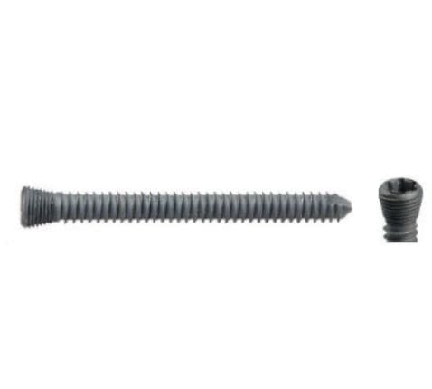 Vite per compressione ossea generica - 211 series - hb ortho - canalare / in titanio / bloccata